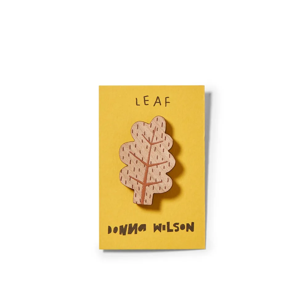 Leaf Pin Badge