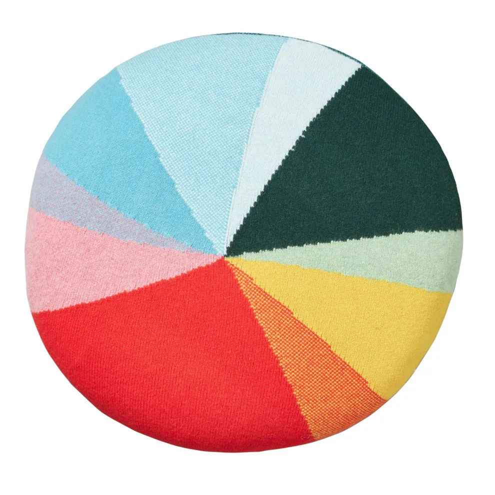 Pie Chart Floor Cushion