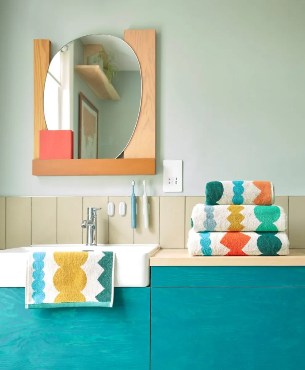 Mixed Fizz Hand & Bath Towel Set