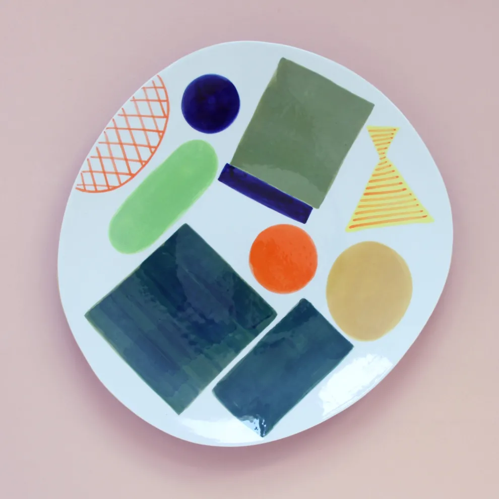 Block + Line Serving Platter