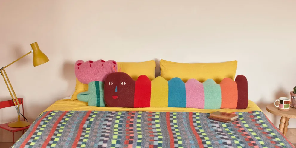 Caterpillar Bolster Cushion