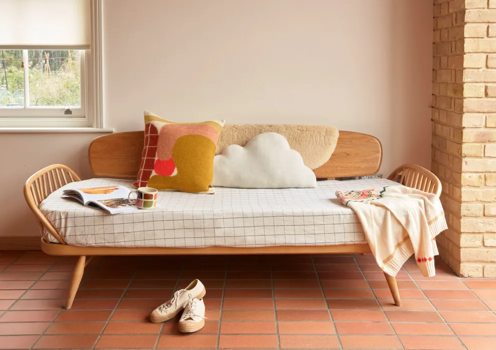 Huddle Square Cushion - Harvest