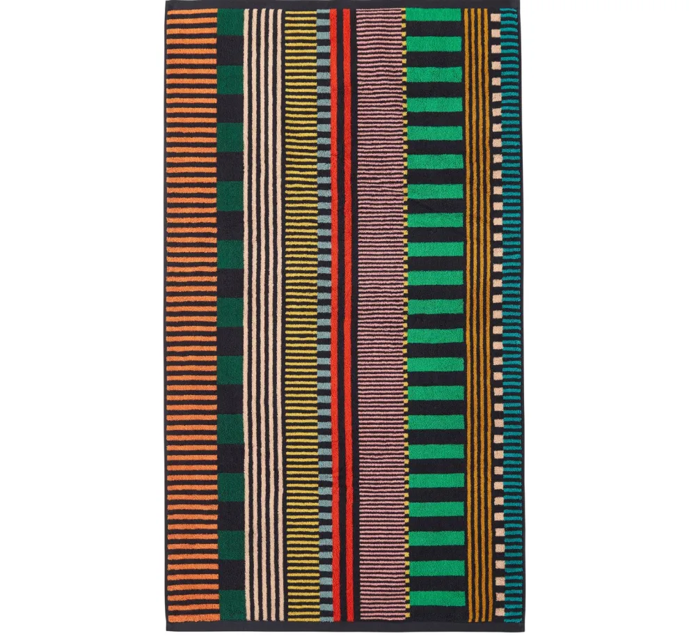 Multi Stripe Bath Towel