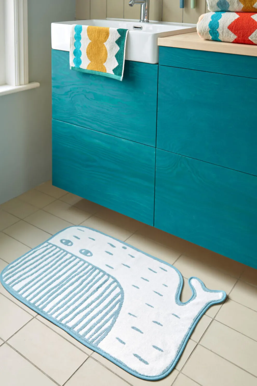 Whale Bath Mat