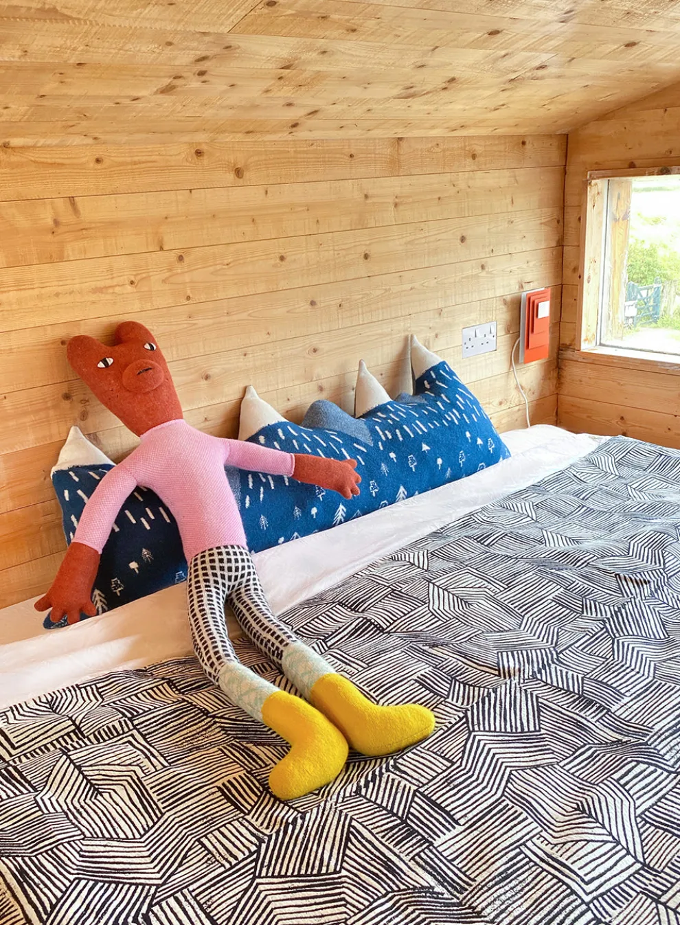 Mountain Peak Bolster Cushion