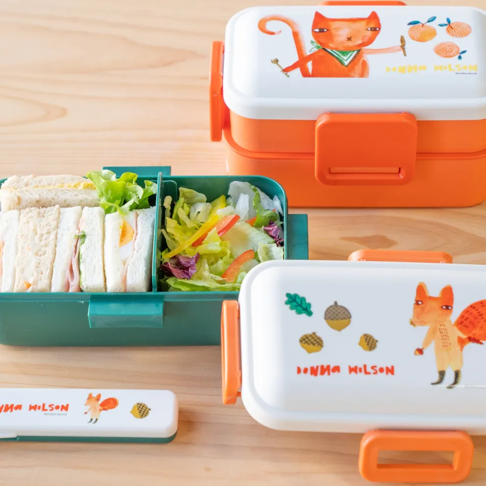 Fox Single -Tier Bento Box