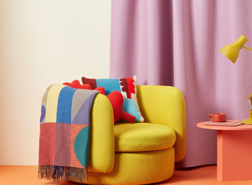 Carnival Lambswool Throw