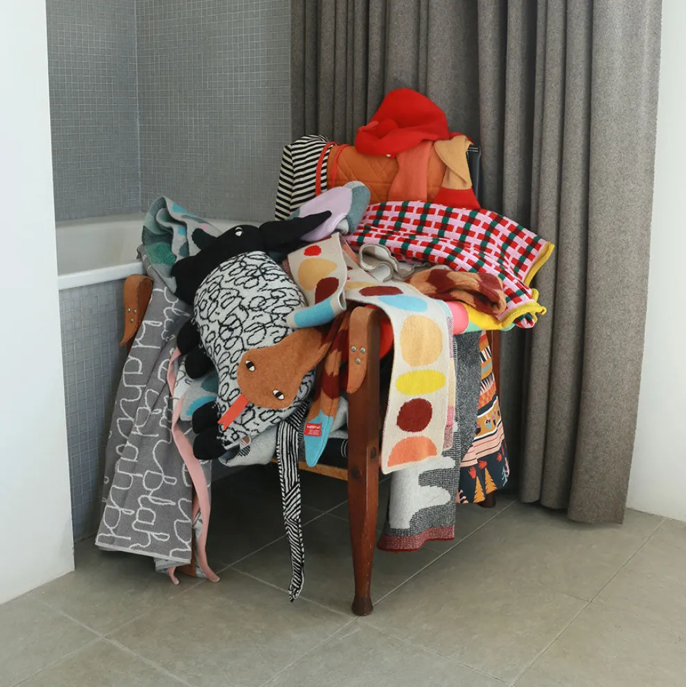 Snake Scarf - Gold/Rust