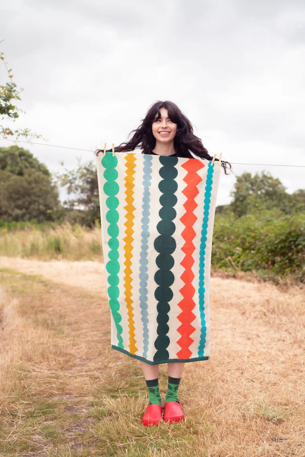 Mixed Fizz Bath Towel