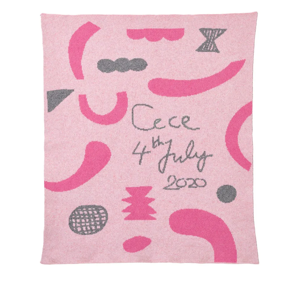 Bespoke Confetti Baby Blanket