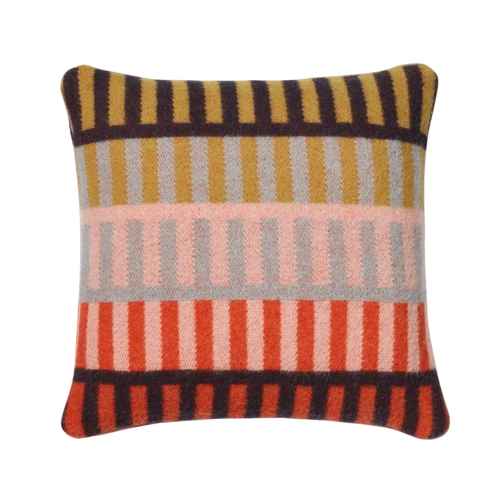 Shiel Square Cushion - Red