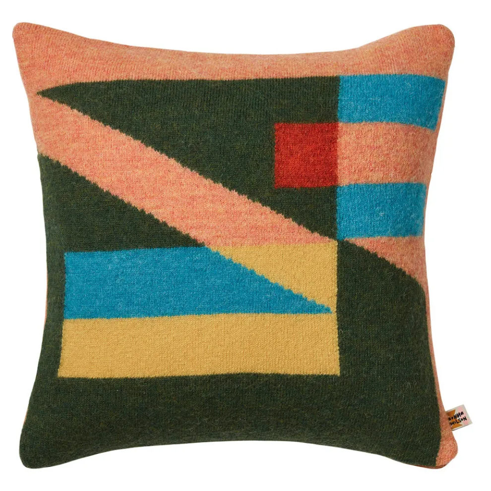 Tilt Square Cushion - Peach