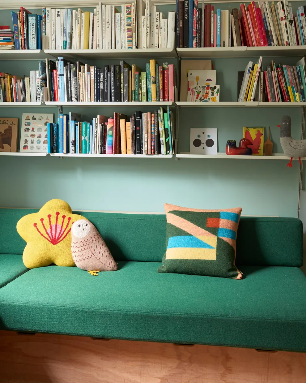 Tilt Square Cushion - Peach