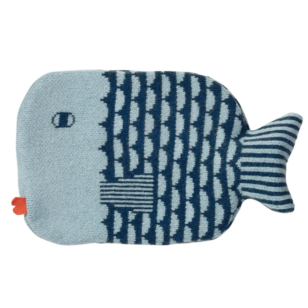 Finn Hot Water Bottle - Blue