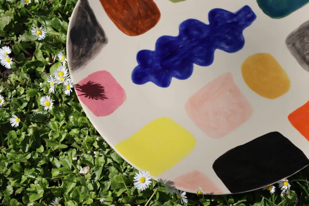 Mottle Serving Platter