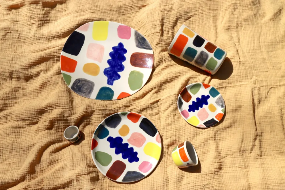 Mottle Serving Platter