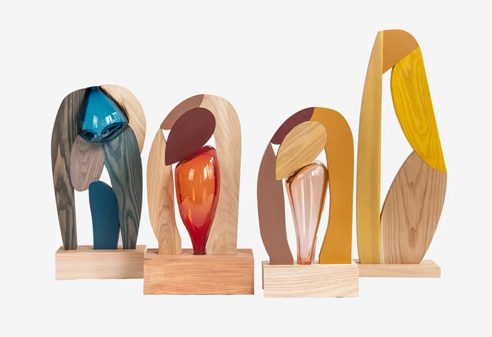 Abstract Assembly Sculpture - Breathe In