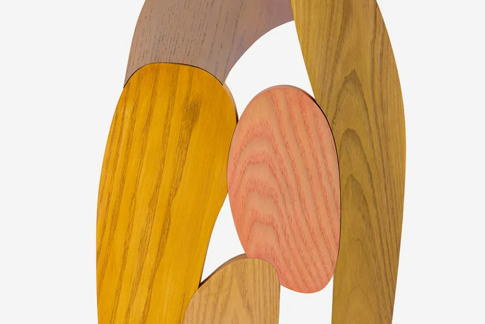 Abstract Assembly Sculpture - Harvest Moon