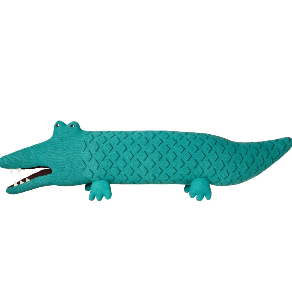 Crocodile (made in) Dundee Bolster Cushion