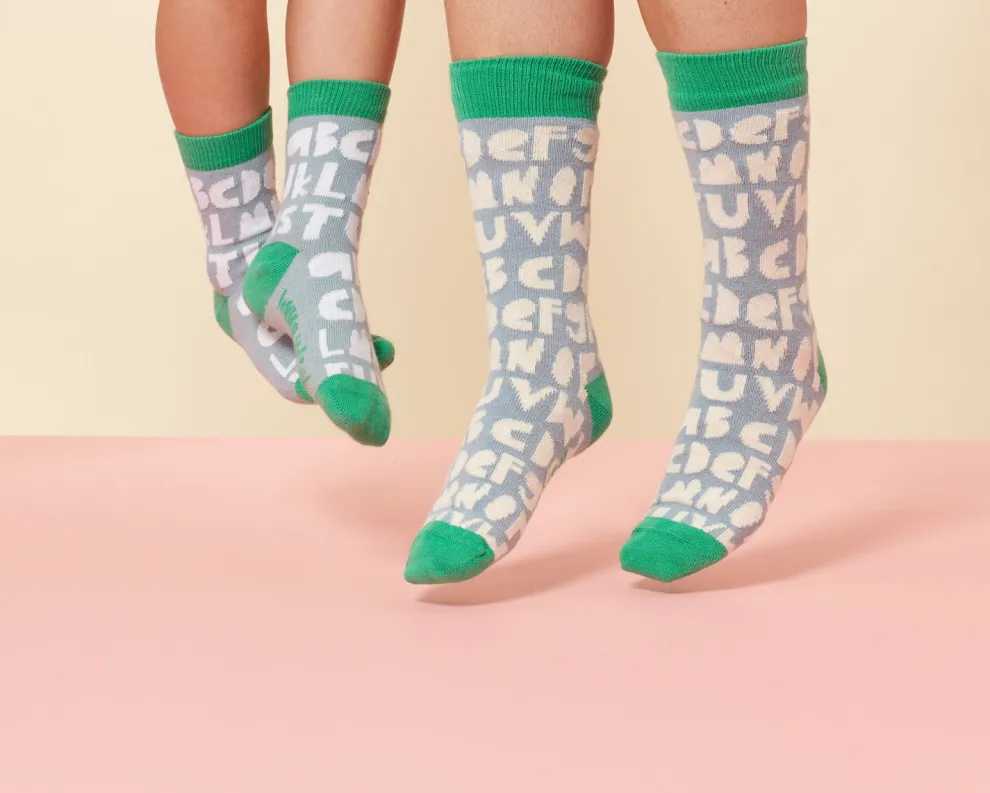 Kids Alphabet Socks