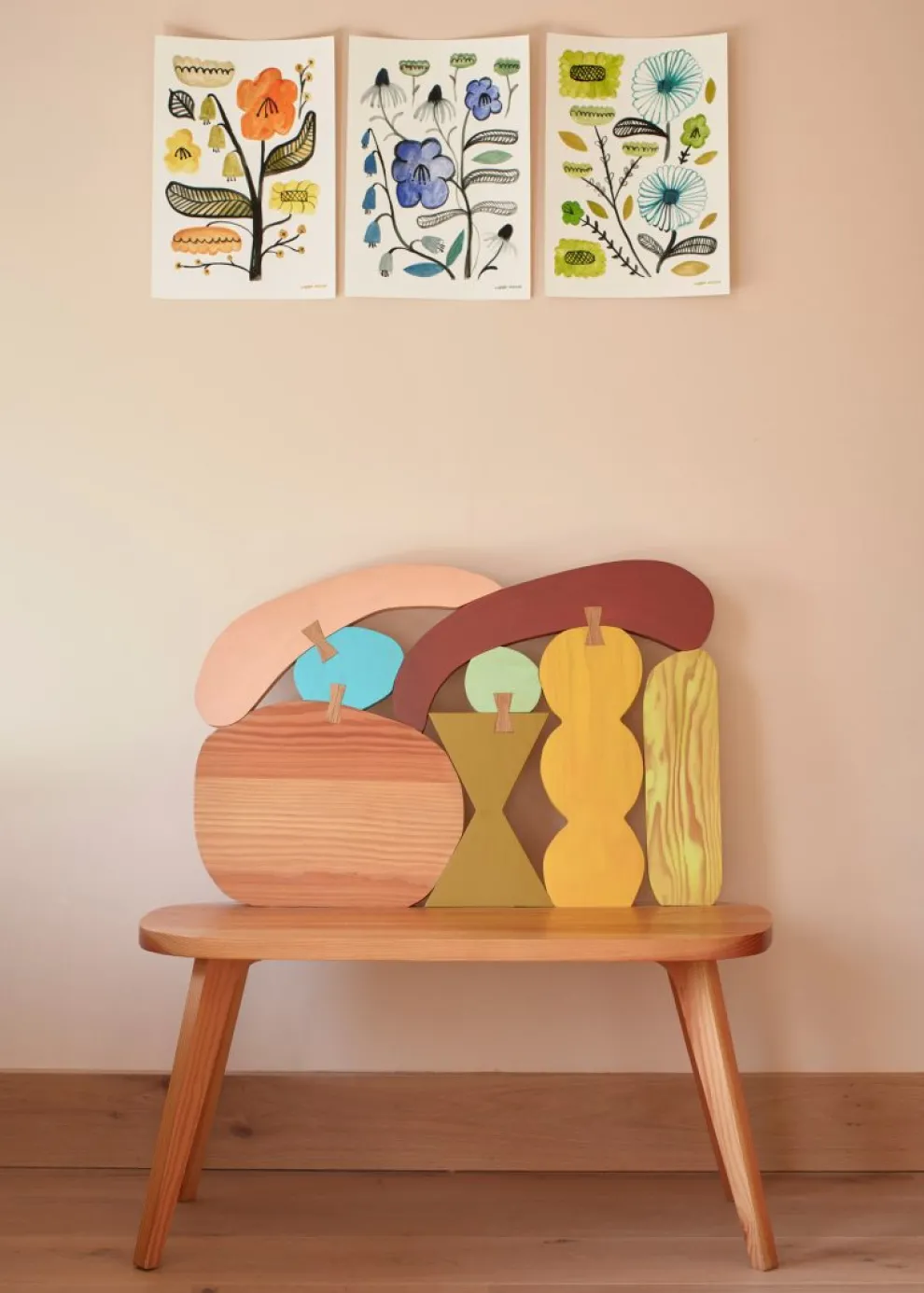 Green Wildflower Giclée Print