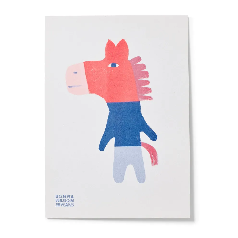 Dave Donkey 20 Years Riso Print - Limited Edition