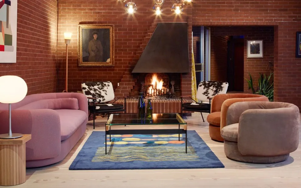 Waves + Ovals Rug - 240 x 170 cm