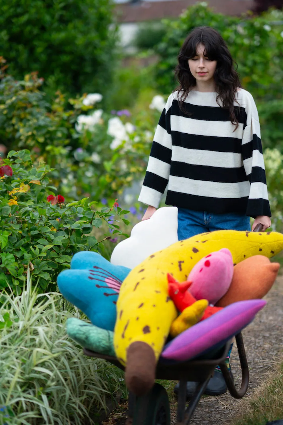 Bella Jumper - Black & White