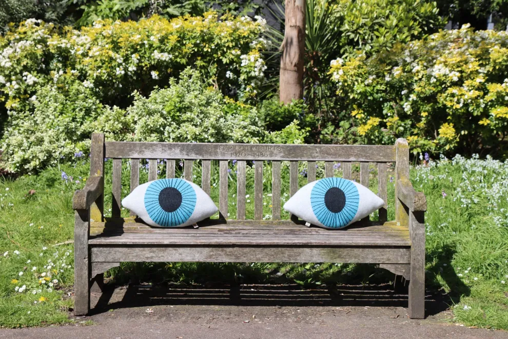 Eye Shaped Cushion