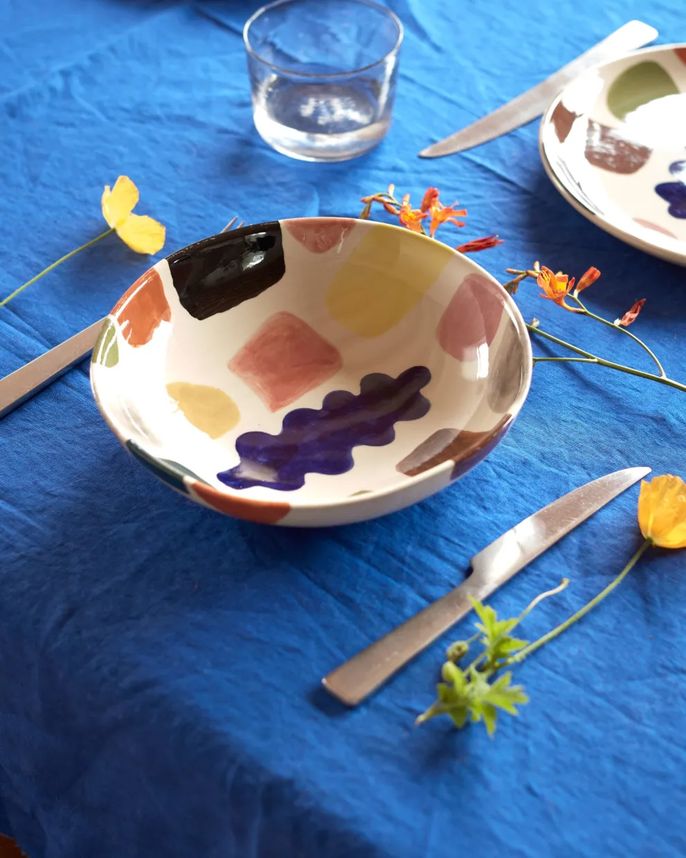 Mottle Small Serving Bowl