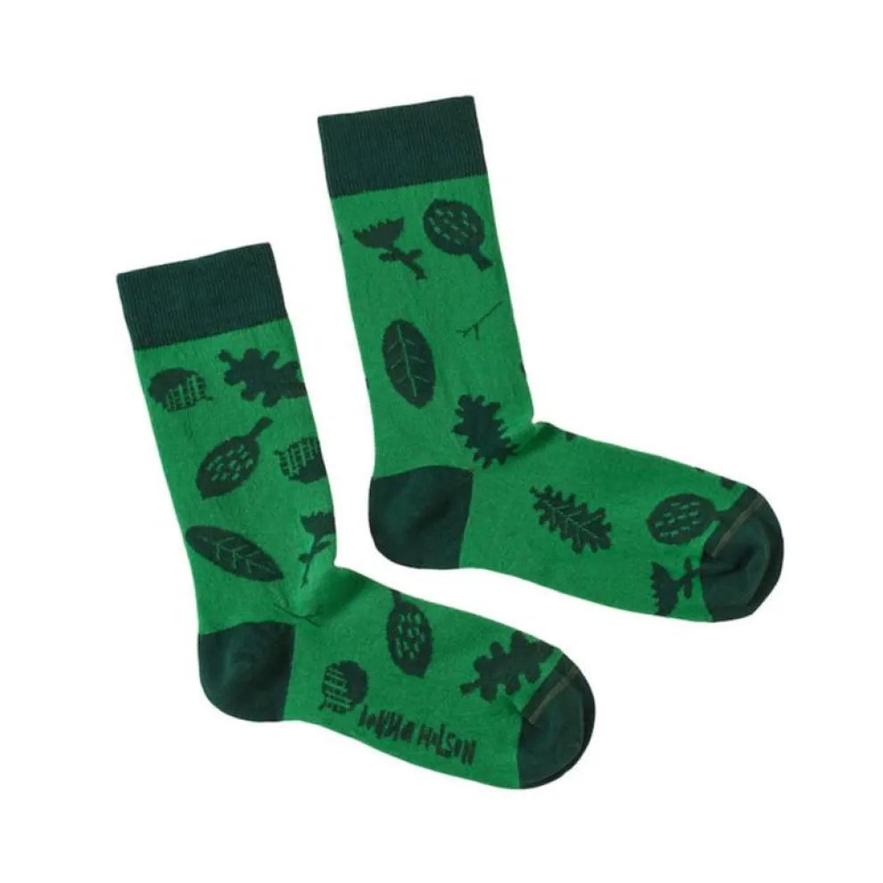 Sprig Green Socks