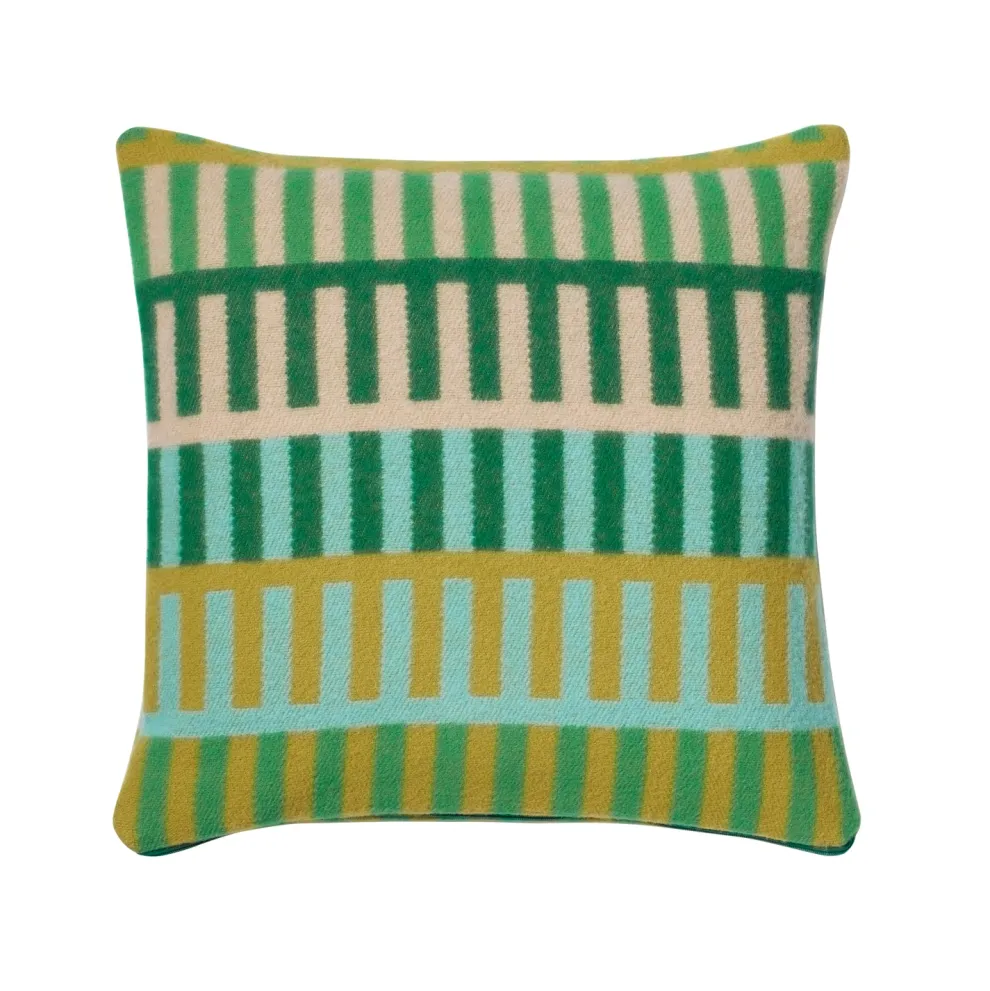 Shiel Square Cushion - Green
