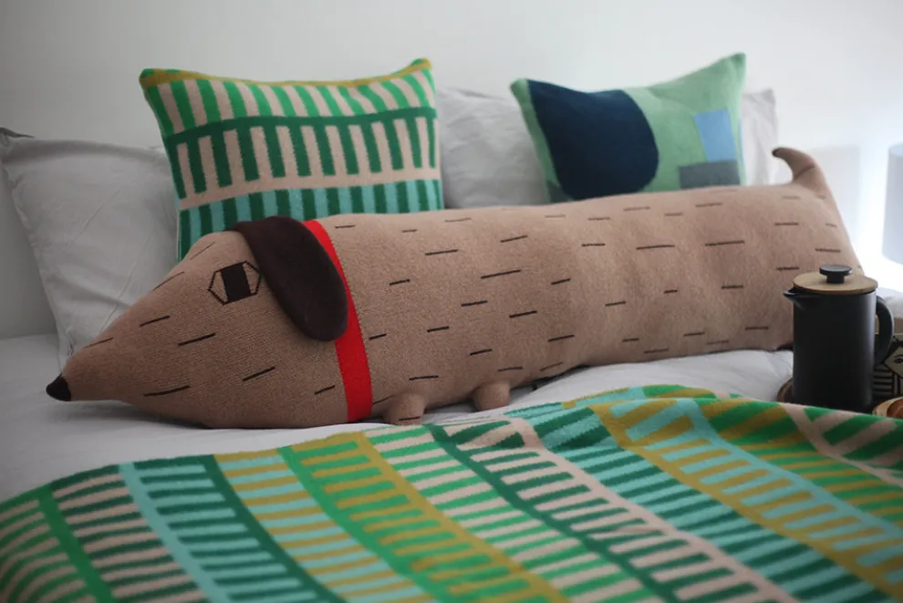 Shiel Square Cushion - Green