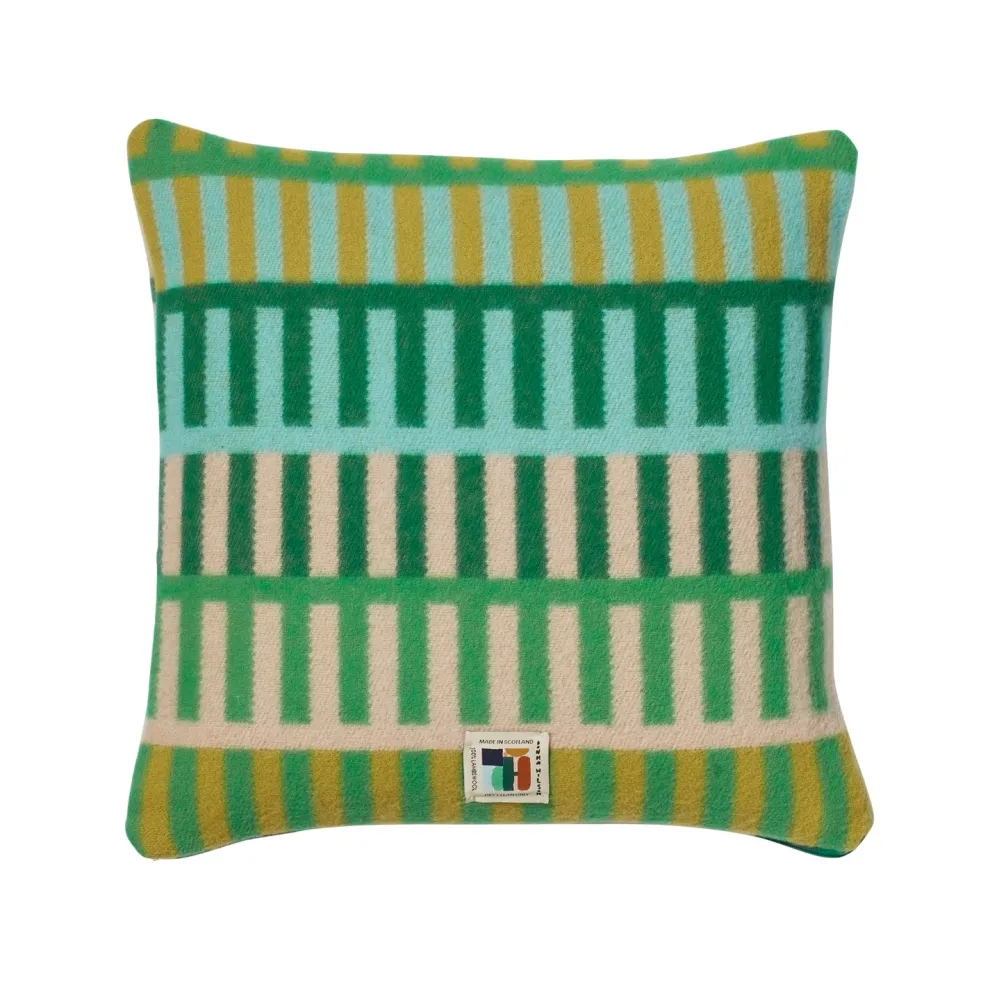 Shiel Square Cushion - Green